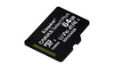 MICRO SD KINGSTON 64GB CLASS10 CANVAS SELECT PLUS SDCS2/64GB