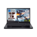 NOTEBOOK ACER NITRO V 15,INTEL I7-13620H, 16GB DDR4 RAM, 1TB SSD, 15.6 FHD IPS 165HZ, GEFORCE RTX 5050 8GB GDDR6,WINDOWS 11 HOME, TASTIERA RETROILLUMINATA PN:NH.QZ9ET.004