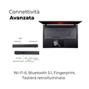 NOTEBOOK ACER NITRO V 15,INTEL I7-13620H, 16GB DDR4 RAM, 1TB SSD, 15.6 FHD IPS 165HZ, GEFORCE RTX 5050 8GB GDDR6,WINDOWS 11 HOME, TASTIERA RETROILLUMINATA PN:NH.QZ9ET.004
