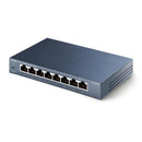 HUB SWITCH 8 PORTE GIGABIT METAL PN:TL-SG108 TP-LINK