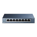 HUB SWITCH 8 PORTE GIGABIT METAL PN:TL-SG108 TP-LINK