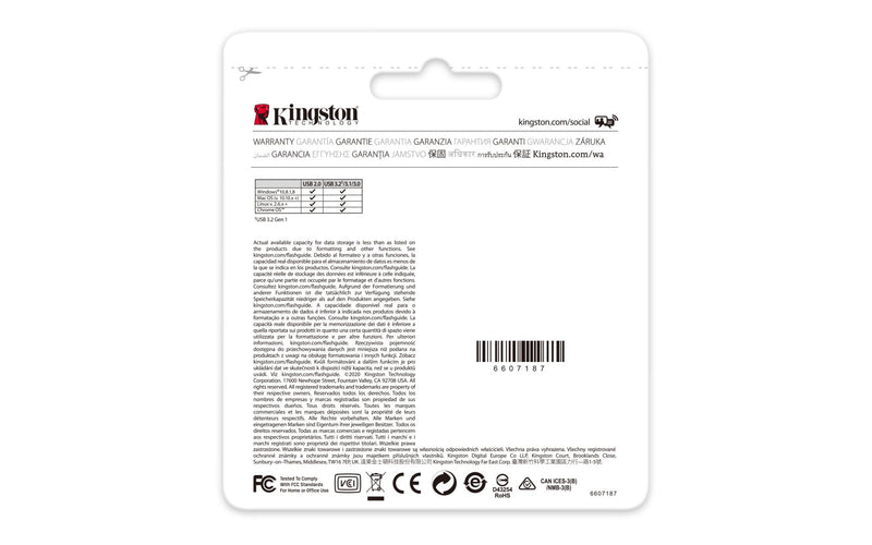 PEN DRIVE KINGSTON 64GB USB 3.2 DTX/64GB