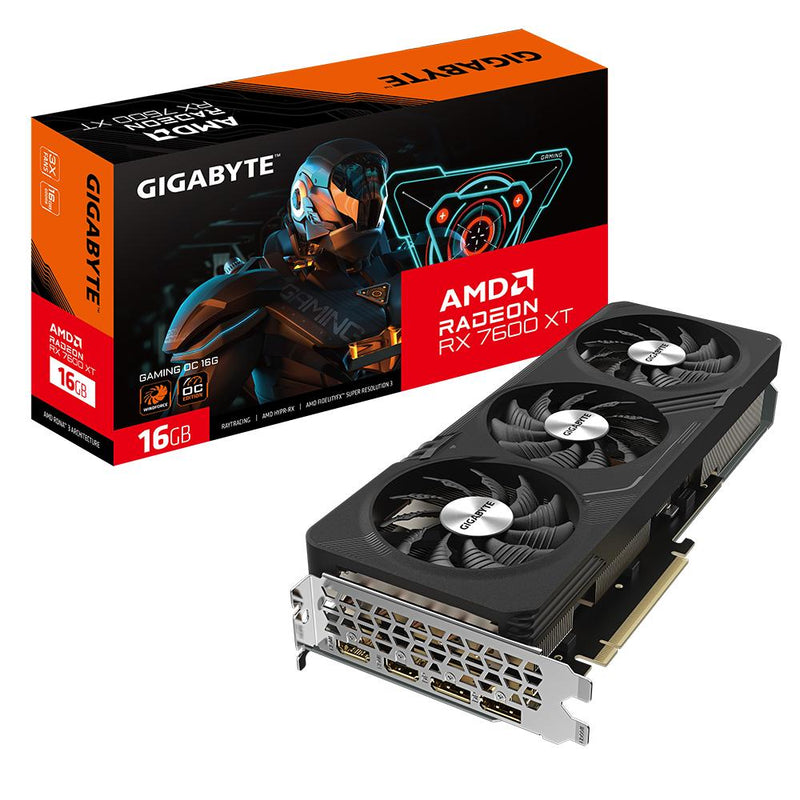 SCHEDA VIDEO GIGABYTE RX 7600XT GAMING OC 16GB GDDR6
