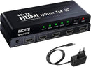 SPLITTER HDMI SWITCH V1,4 FHD 4IN/1OUT 3D CON TELECOM