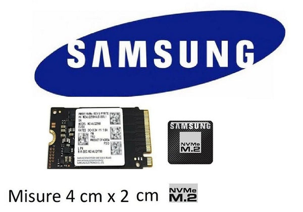 SSD INTERNO M.2 256GB SAMSUNG PM991 MINI NVME PN:MZ-ALQ2560 OEM