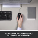 KIT TASTIERA E MOUSE USB MK120 LOGITECH PN:920-002543