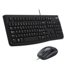 KIT TASTIERA E MOUSE USB MK120 LOGITECH PN:920-002543