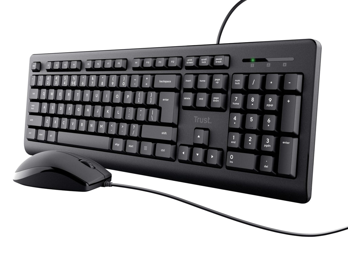 Hama Kit tastiera e mouse wireless 2,4 GHz (tastiera QWERTY spagnola silenziosa + mouse 1600 dpi, nano ricevitore USB, design compatto) nero Hama Kit tastiera e mouse wireless 2,4 GHz (tastiera QWERTY spagnola silenziosa + mouse 1600 dpi, nano ricevitore USB, design compatto) nero