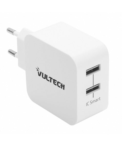 ALIMENTATORE USB 2 PORTE MOD.CC-224WH VULTECH