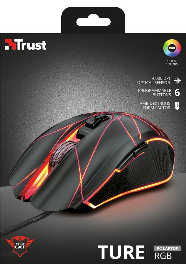 MOUSE GAMING TRUST GXT160 TURE RGB